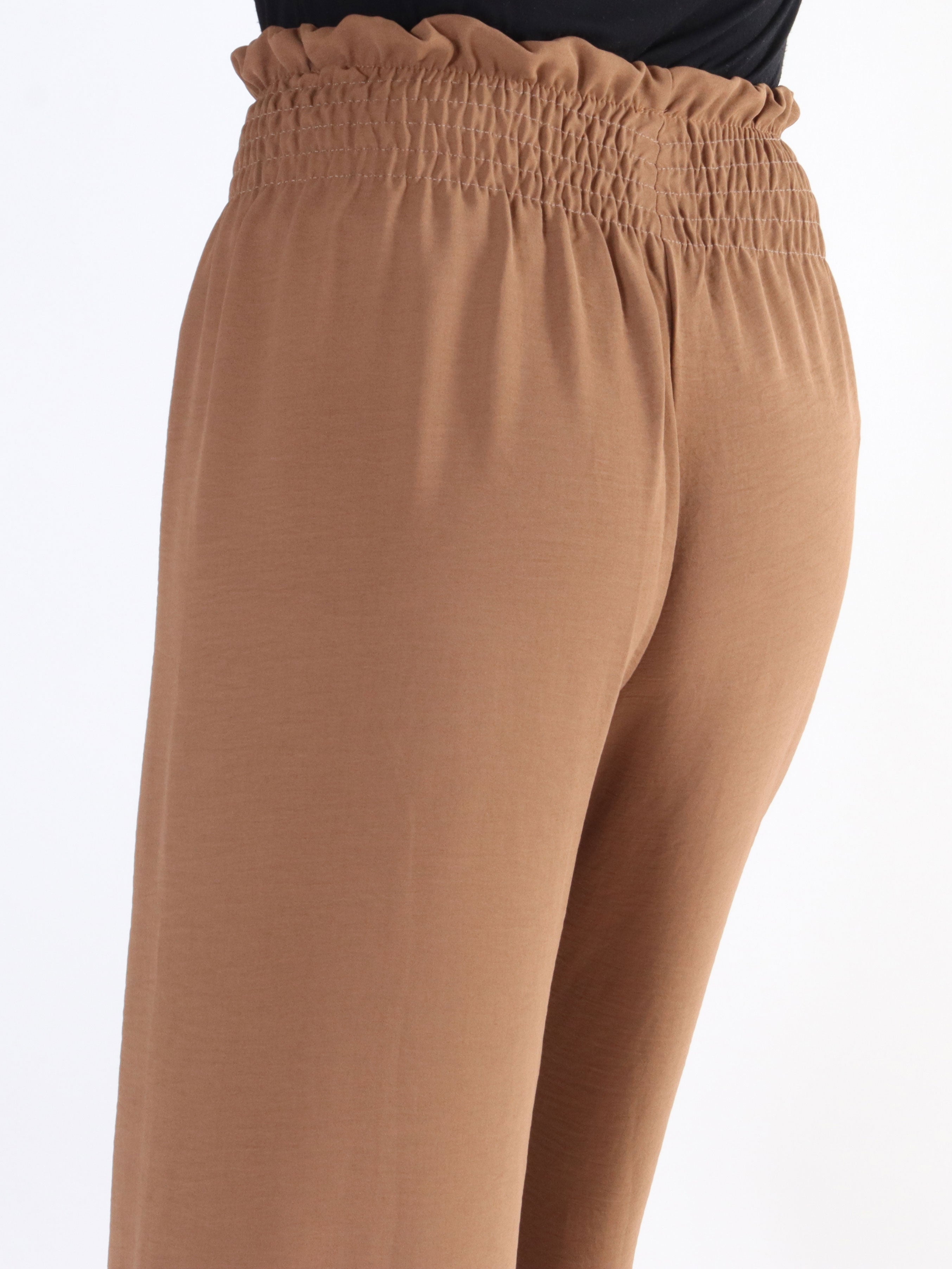 Signe - Løse bukser med elastikkant i livet